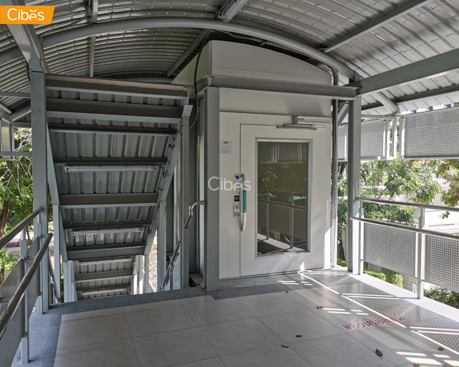 4Ritchard ลิฟต์บ้าน ซีเบส ลิฟท์ Home Elevator Cibes Lift 1405x2480RAL9016 6