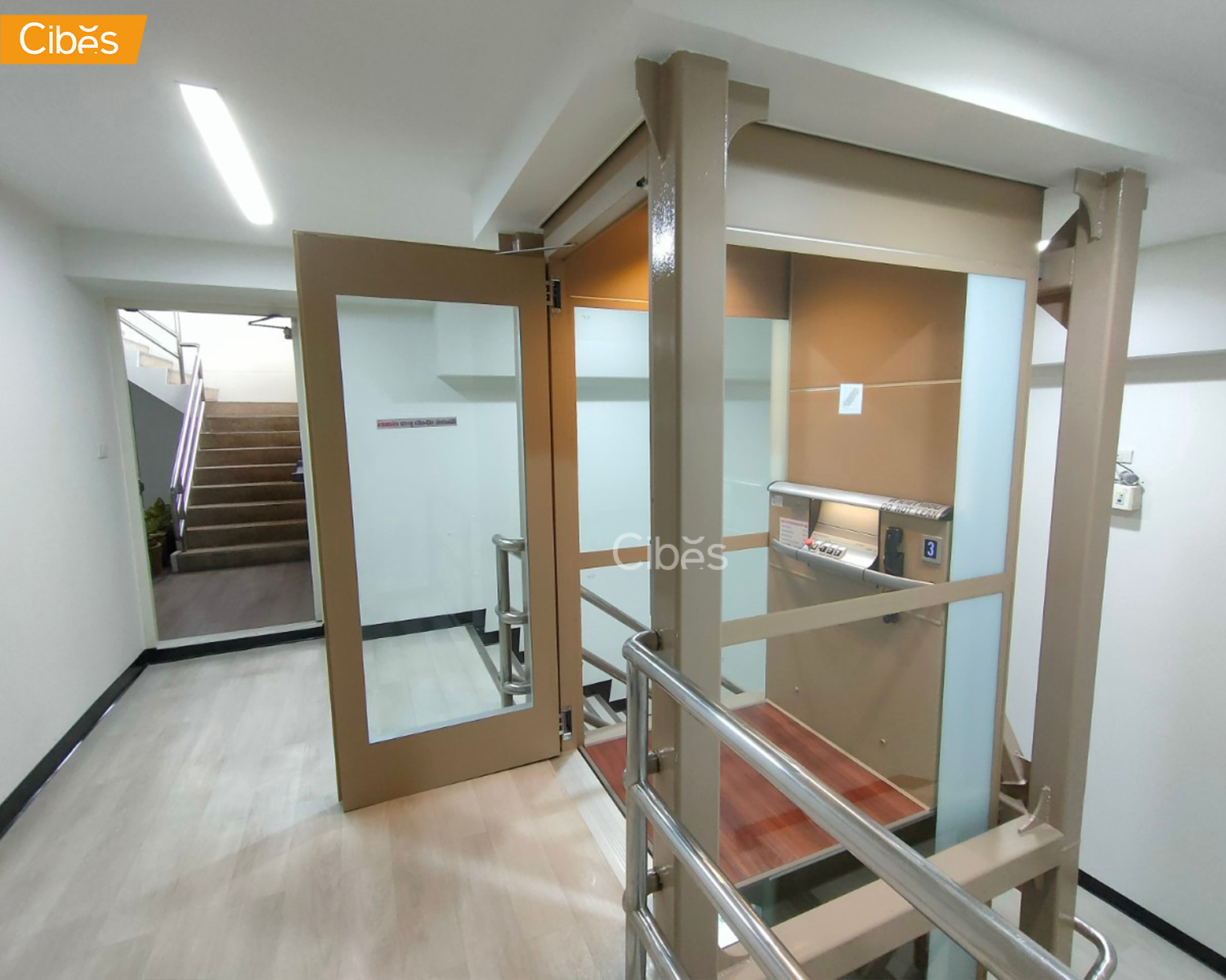 9Private ลิฟต์บ้าน ซีเบส ลิฟท์ Home Elevator Cibes Lift 1000x930OrientalGreyBeigenatt1