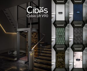 Cibes lift home elevator Cibes V90 1