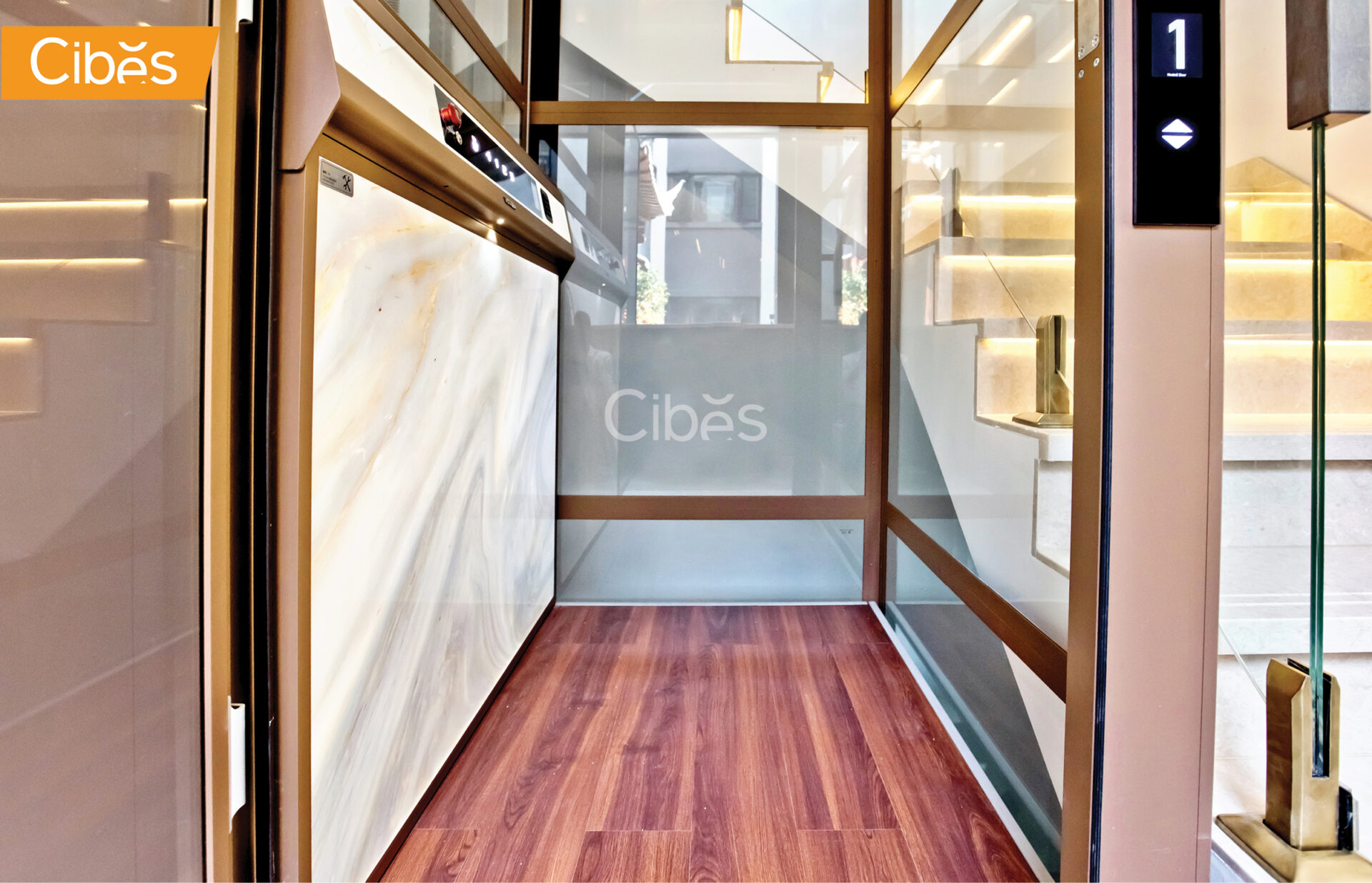 HOME LIFTS – Middle of stairs au5