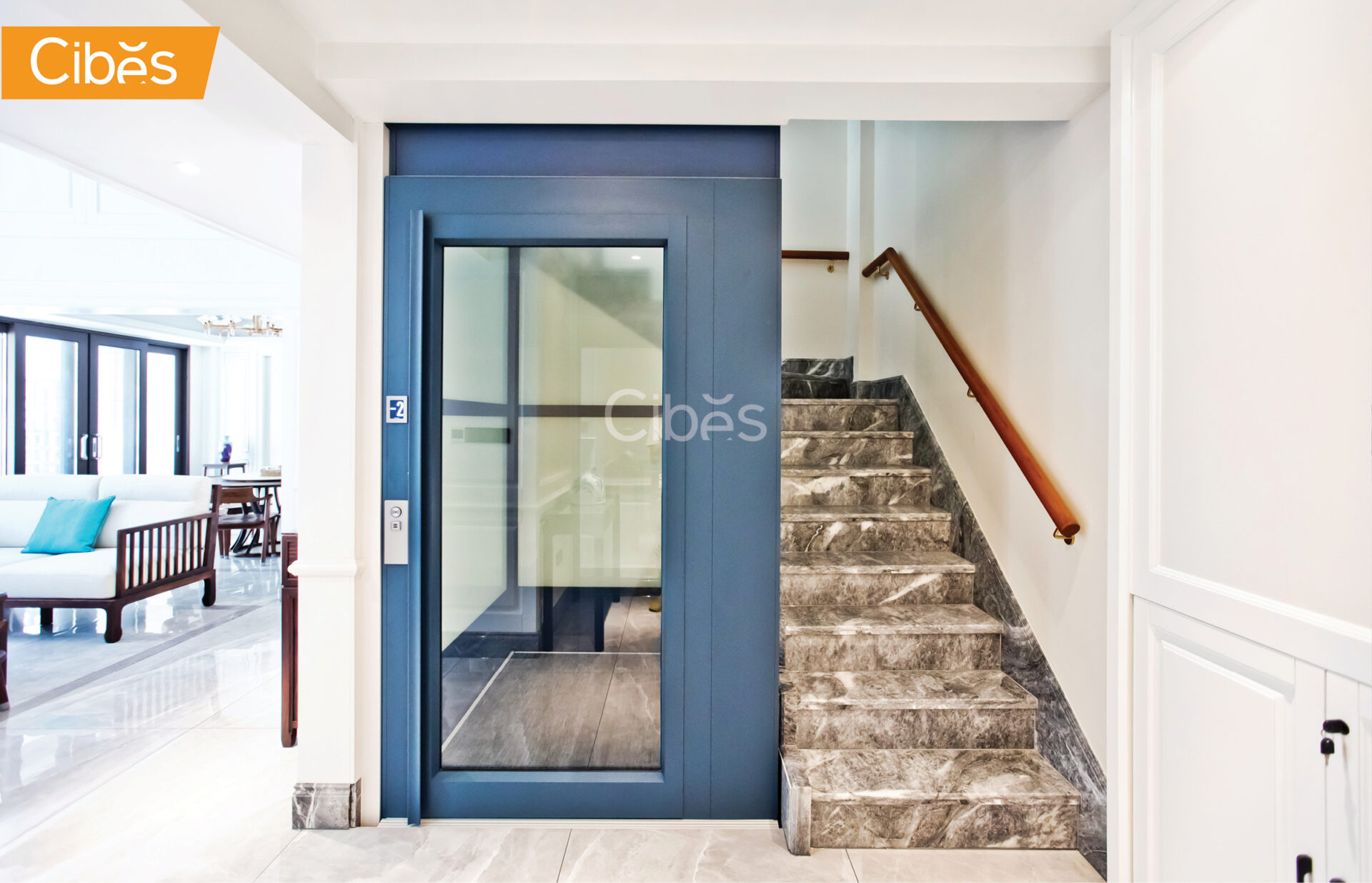 HOME LIFTS – Middle of stairs clas10