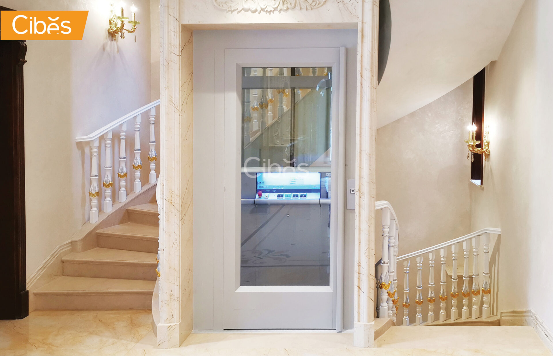 HOME LIFTS – Middle of stairs clas35