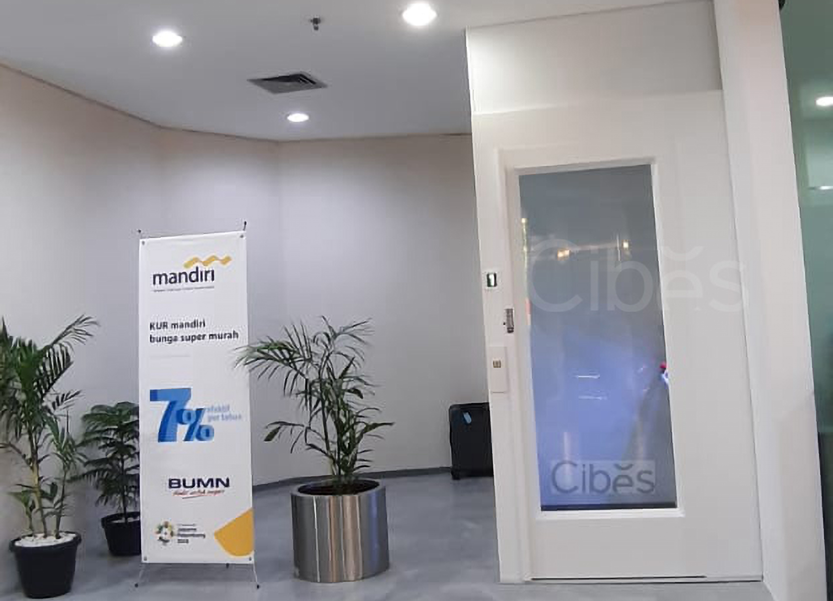 Mandiri Health Care Bank Mandiri Group South Jakarta Indonesia Cibes A5000 1300x1630mm RAL 9016 3 logo