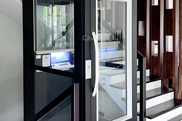 global projects Cibes Home Lift ลิฟท์บ้าน full glass