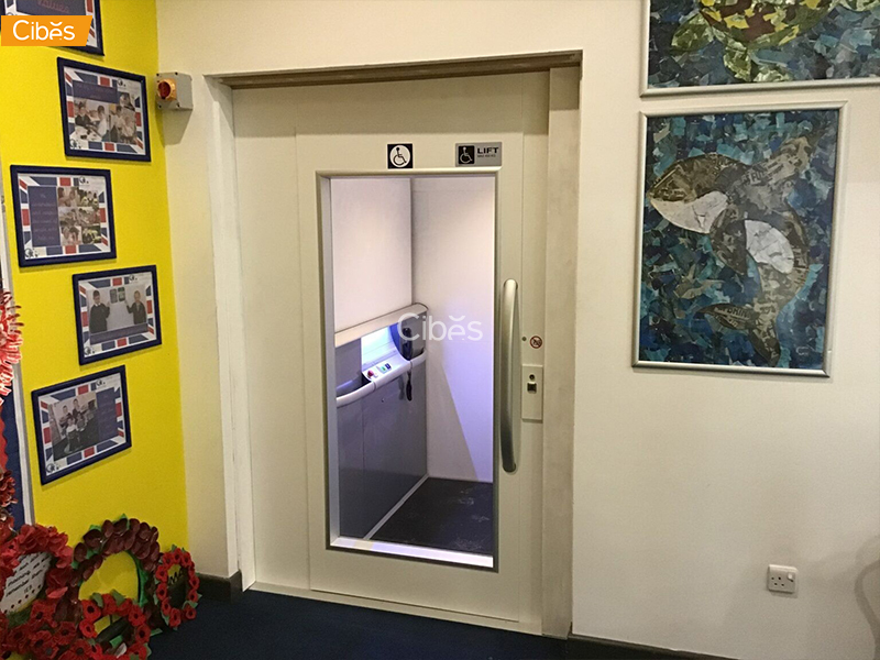 Marine Academy Plymouth has created accessibility for its pupils by installing a Cibes lift in the primary school 2