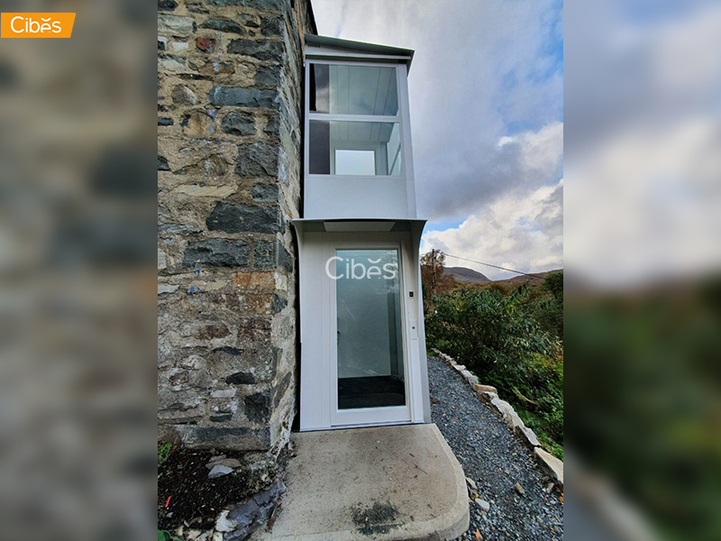OUTDOOR Cibes HOME LIFT IN WALES UK 4