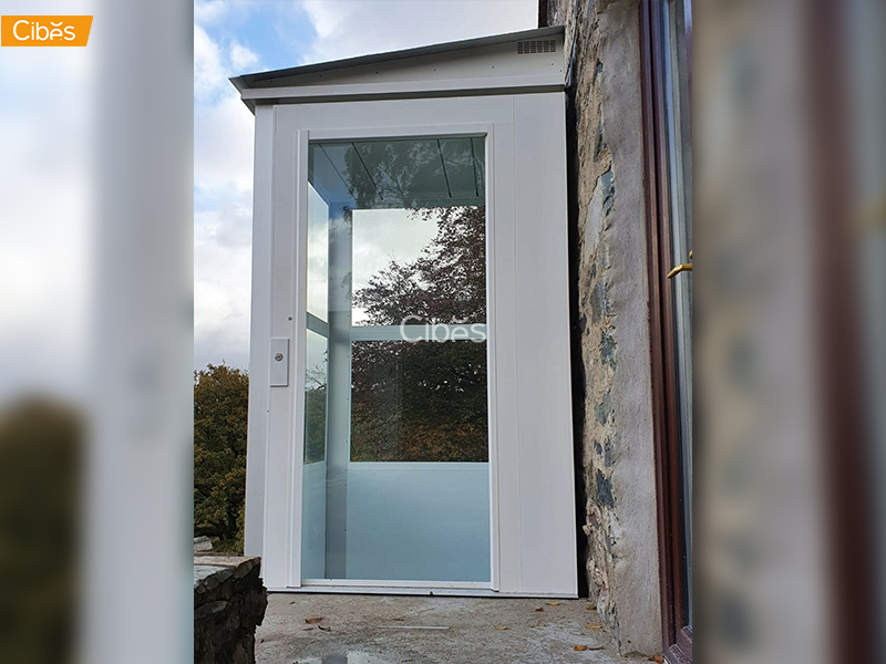 OUTDOOR Cibes HOME LIFT IN WALES UK 7