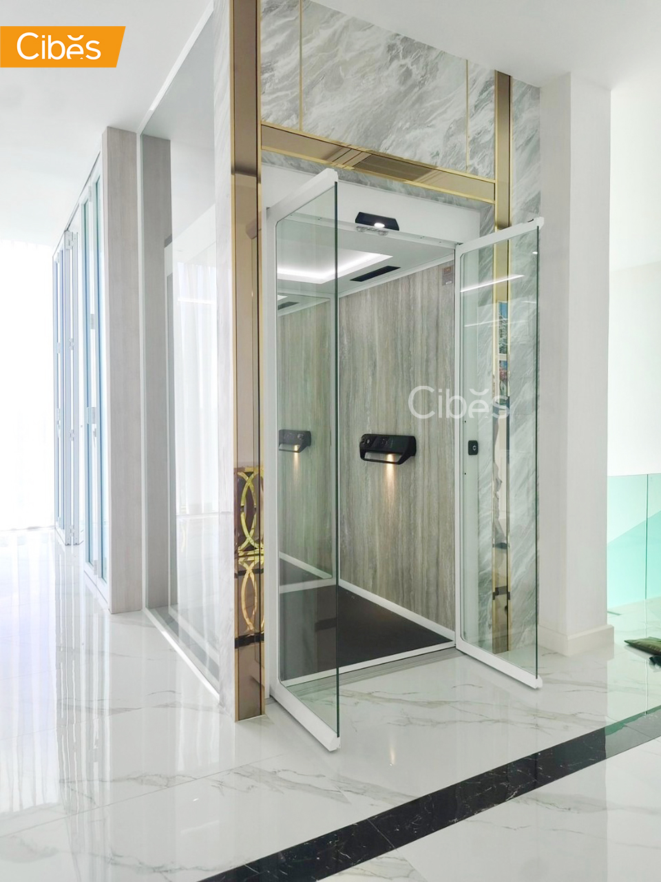 Cibes lift home elevator Muang Ake Khonkaen V70 Aurora 1