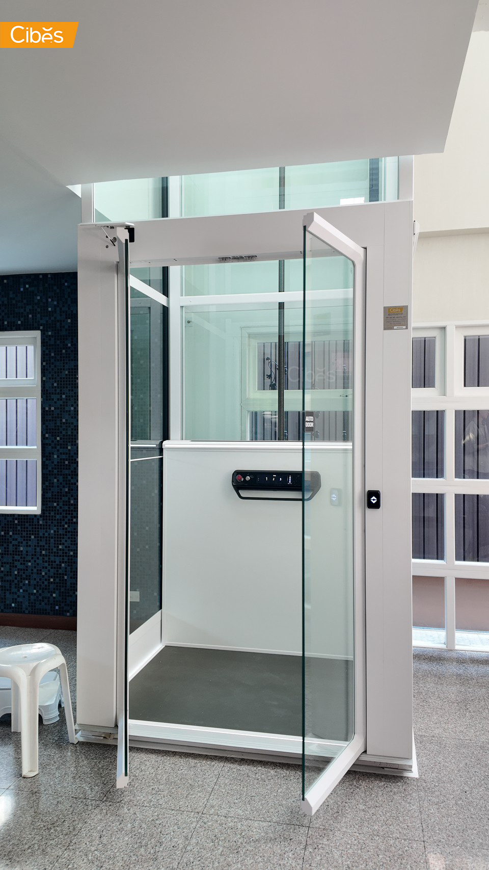 Cibes lift V80ele 3 st home elevator 6