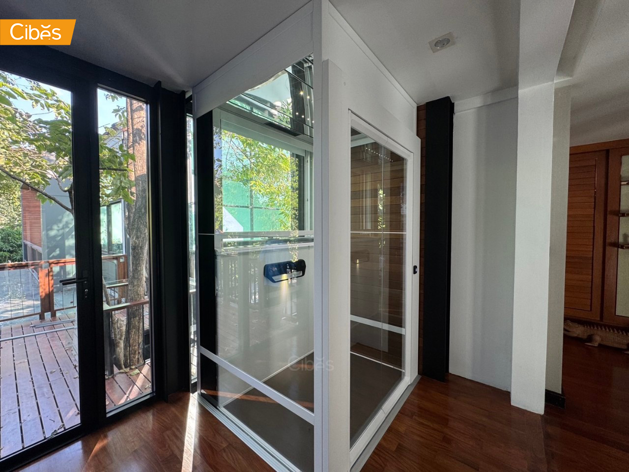 cibes lift K.PanaddaV80 ele home elevator 1