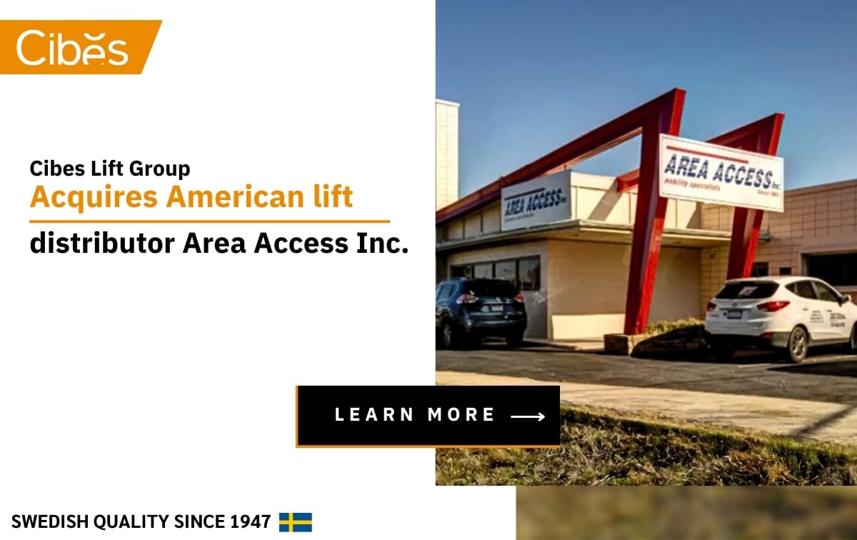 Cibes Lift Group acquires American lift distributor Area Access Inc