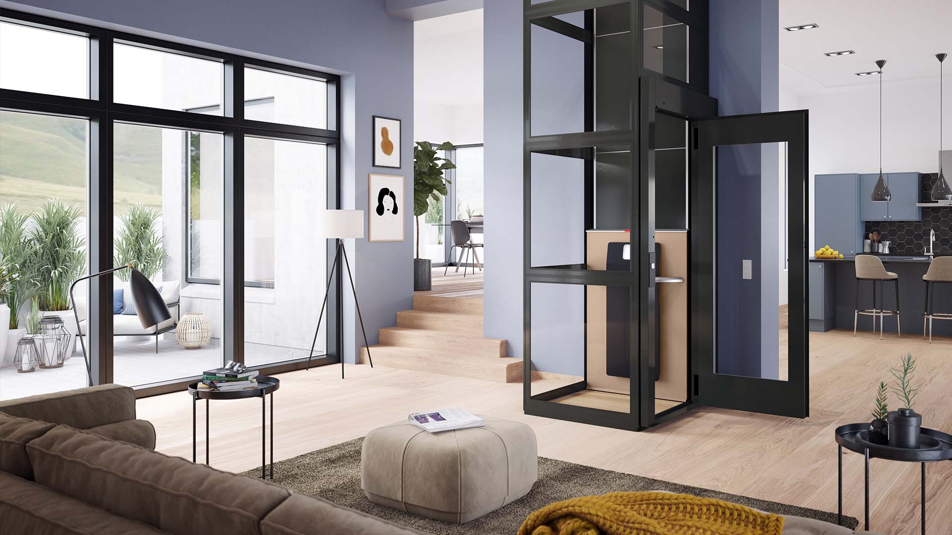 Cibes Air installed in a modern home