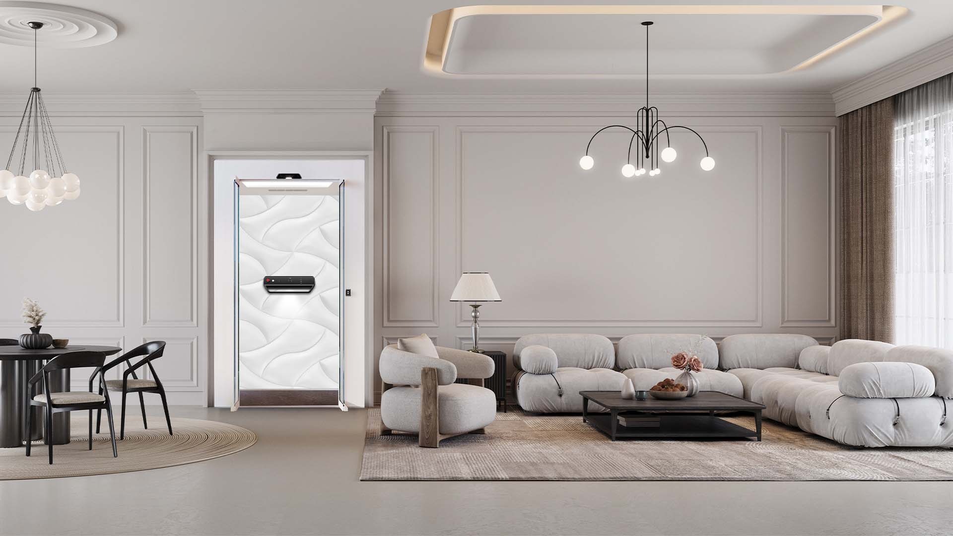 Cibes V70 installed in a modern home