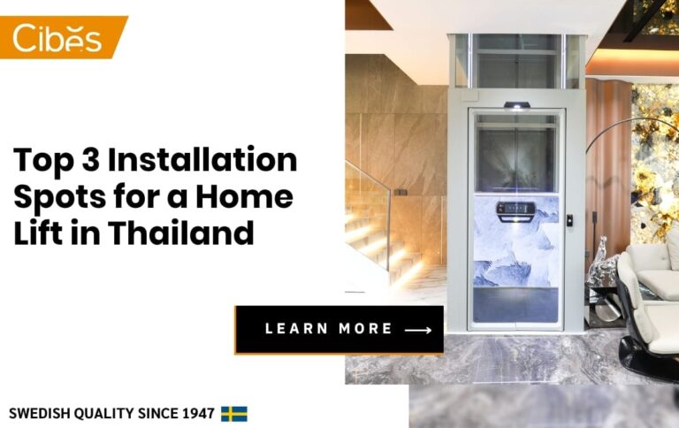 Top 3 Installation Spots for a Home Lift in Thailand