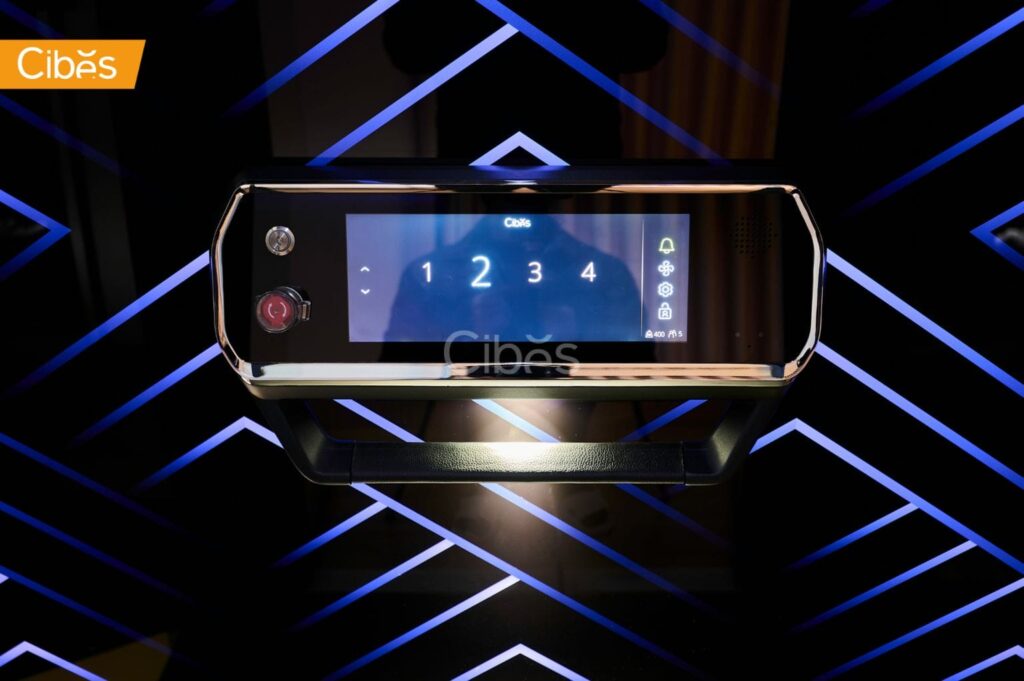 Cibes V90 Galaxy ลิฟท์บ้าน 4 ชั้น สี JANUARY4 (Black) (ขนาด 910x1315)