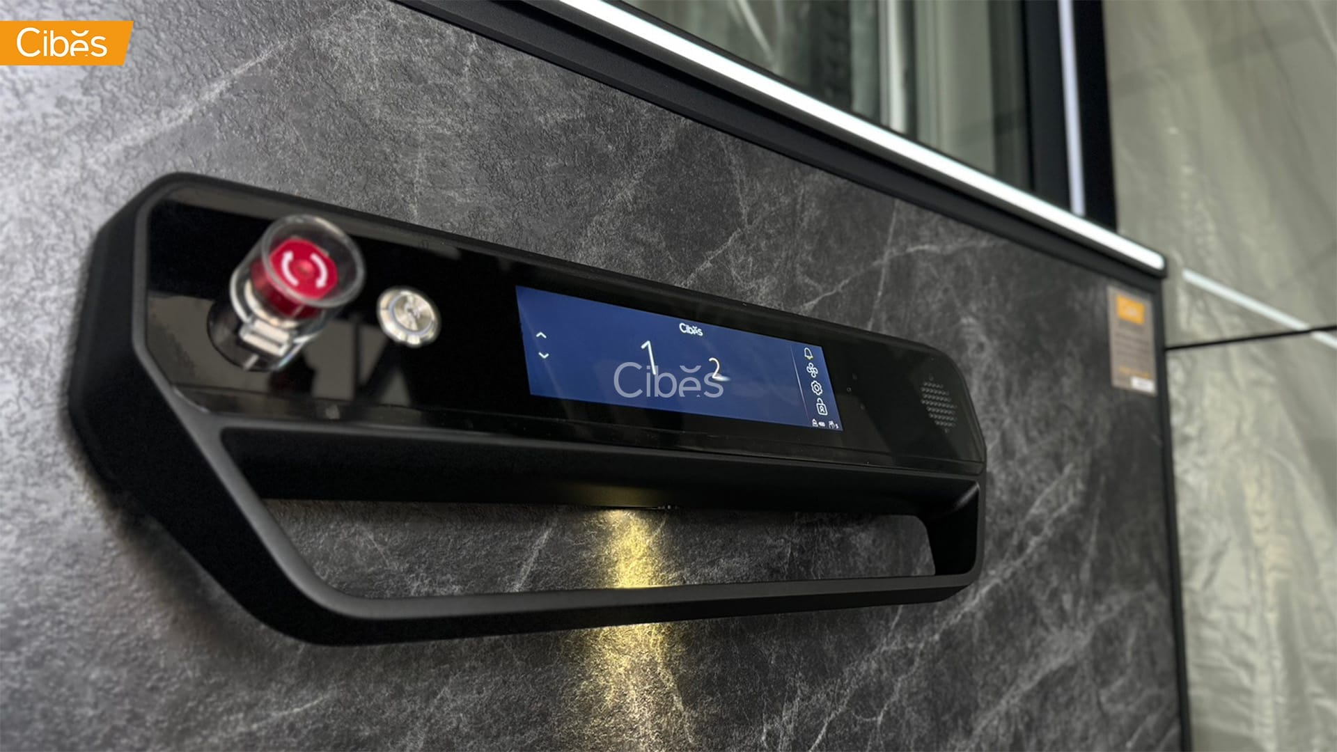 Cibes V80 Aurora Platform 2th Floors with Gothic Graphite Black