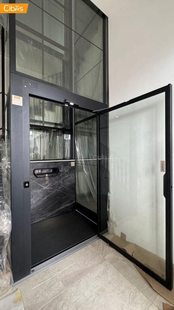 Cibes V80 Aurora Platform 2th Floors with Gothic Graphite Black