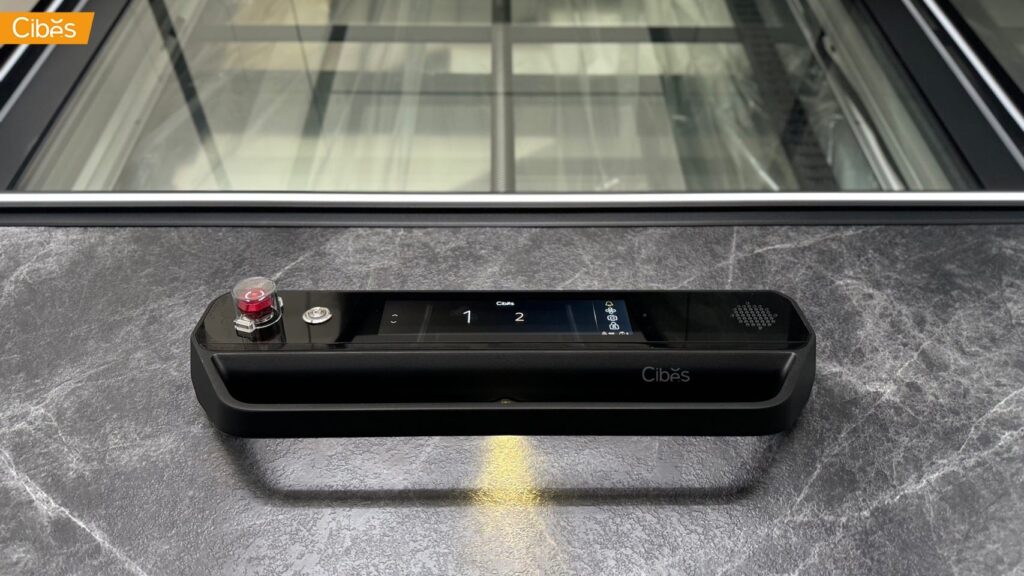 Cibes V80 Aurora Platform 2th Floors with Gothic Graphite Black