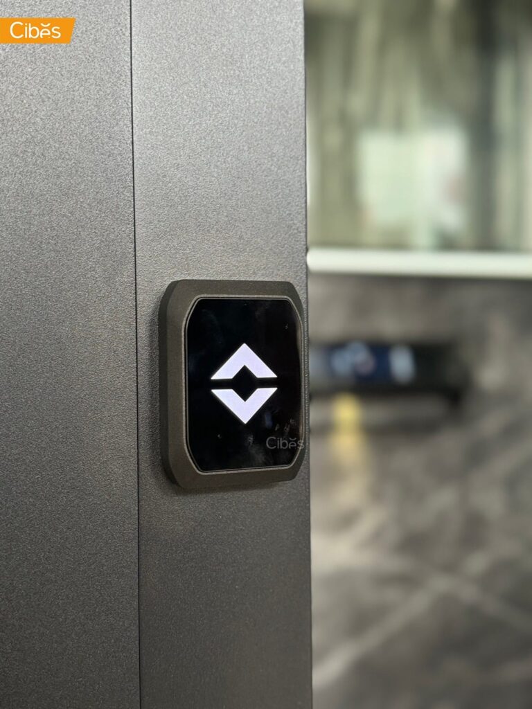 Cibes V80 Aurora Platform 2th Floors with Gothic Graphite Black
