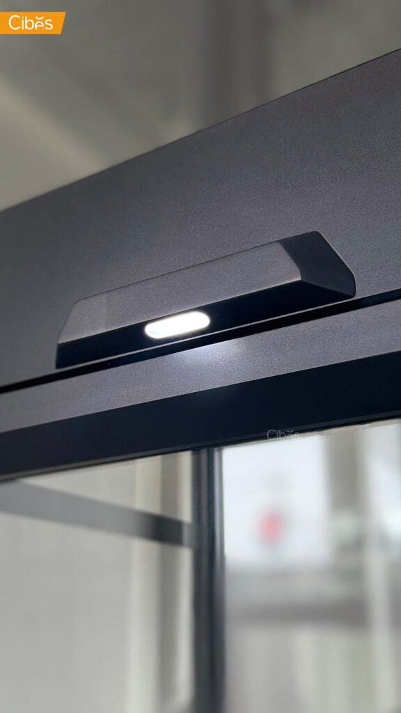 Cibes V80 Aurora Platform 2th Floors with Gothic Graphite Black