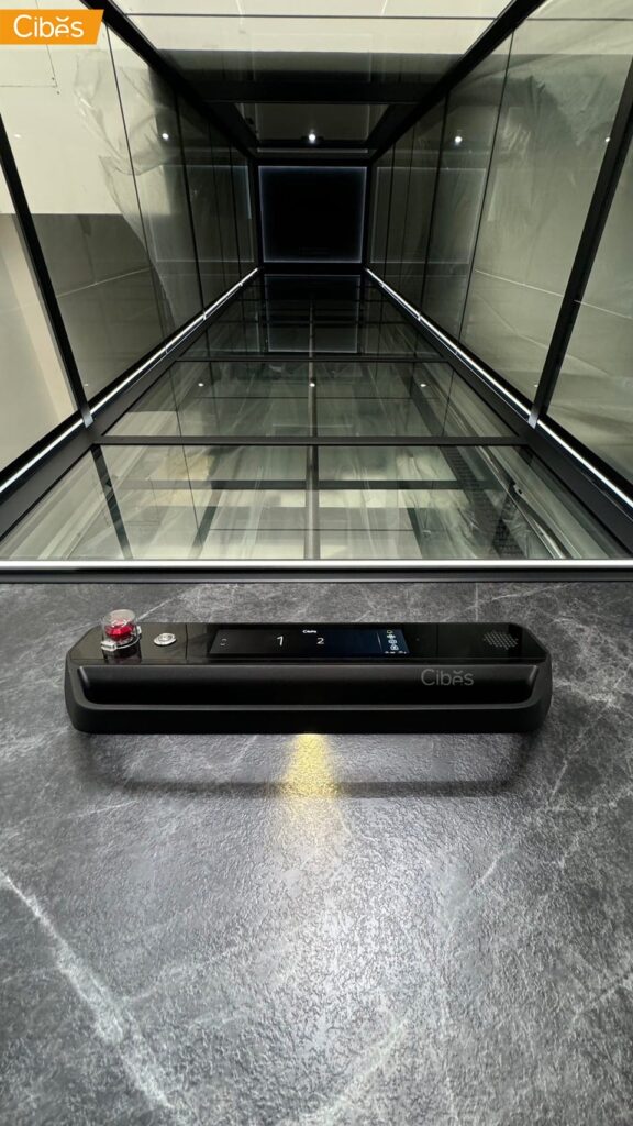 Cibes V80 Aurora Platform 2th Floors with Gothic Graphite Black