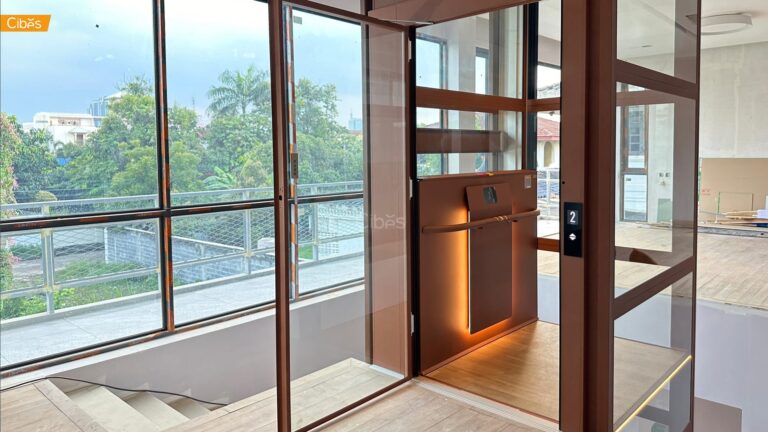 Cibes AIR ลิฟท์บ้าน 2 ชั้น Standard สี Oxide 2 (ขนาด 1100 x 1467 mm)