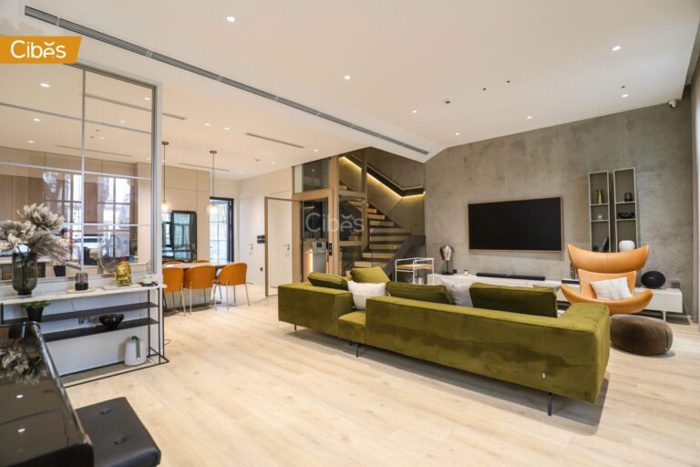Cibes AIR ลิฟท์บ้าน 4 ชั้น Standard สี QUARTZ 2 (ขนาด 1100 x 930 mm)