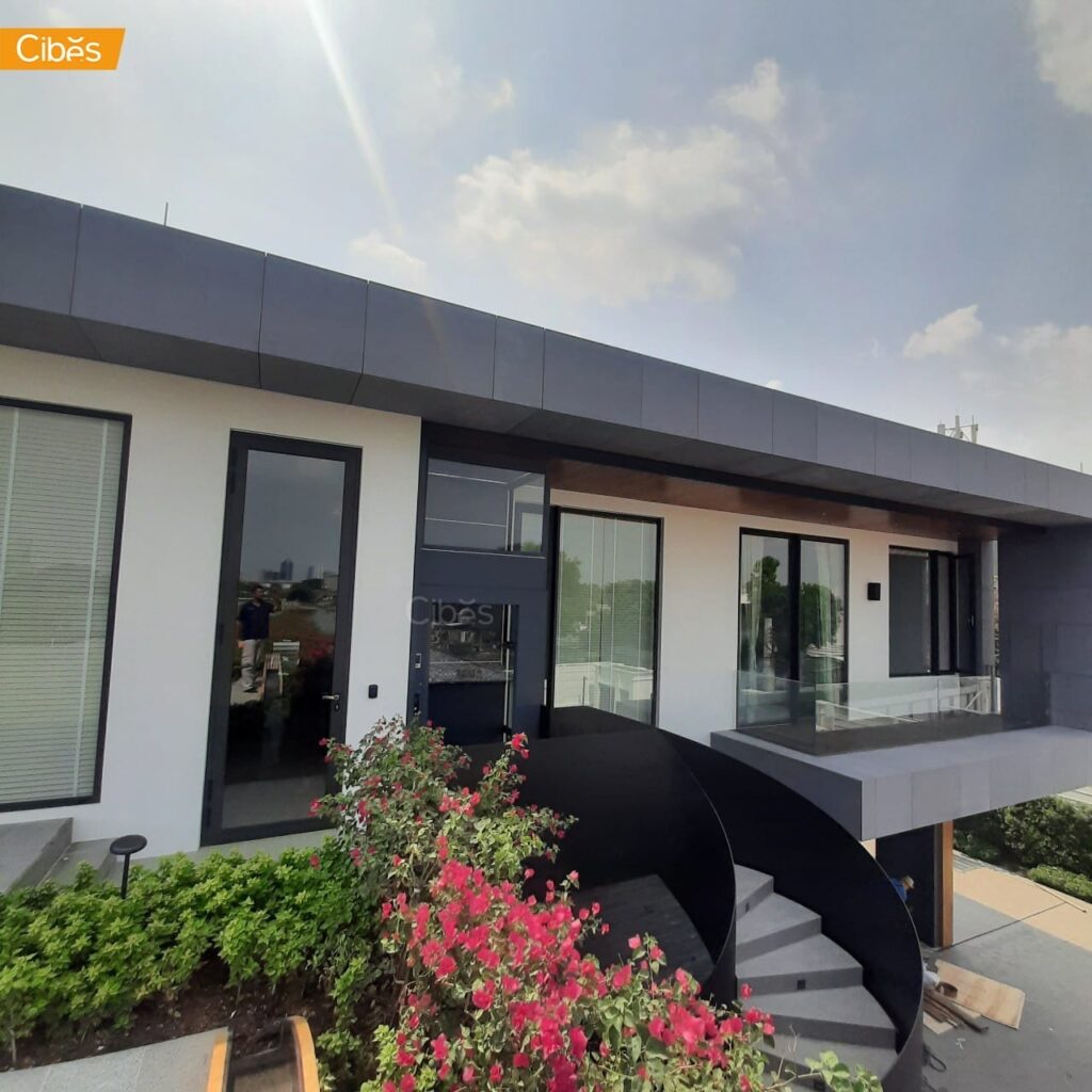 Cibes Voyager Elegance Air ลิฟท์บ้าน 2 ชั้น Glacial Slate Grey สี (ขนาด 1100×1467)