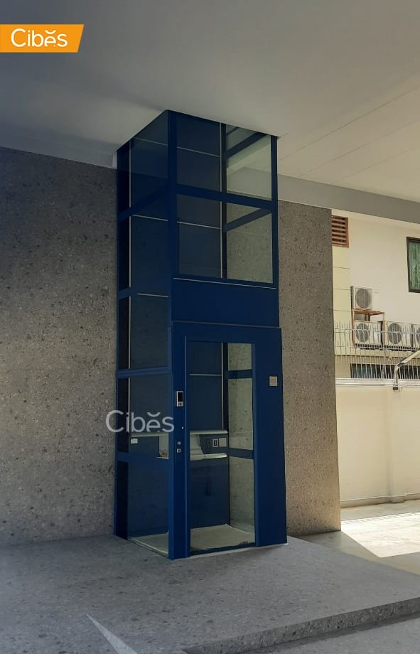 Cibes Classic ลิฟท์บ้าน 4 ชั้น Standard สี Azurite 4 (ขนาด 1000 x 1267)