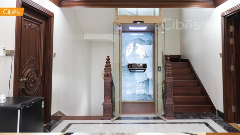 Cibes V90 Galaxy ลิฟท์บ้าน 4 ชั้น สี QUARTZ 2 (ขนาด 915×1110 mm)