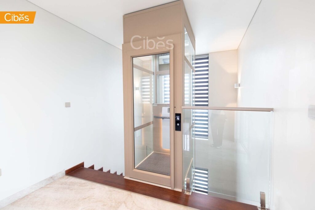 Cibes AIR ลิฟท์บ้าน 4 ชั้น สีQUARTZ2 (ขนาด 1467x1100)