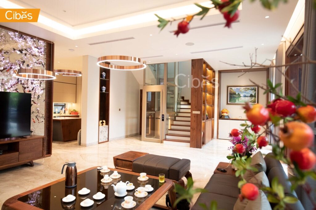 Cibes AIR ลิฟท์บ้าน 4 ชั้น สีQUARTZ2 (ขนาด 1467x1100)