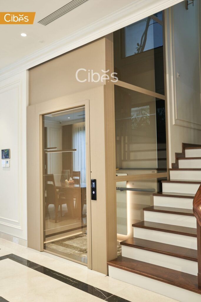 Cibes Air® Platform Home Lift for 5th floors with QUARTZ2