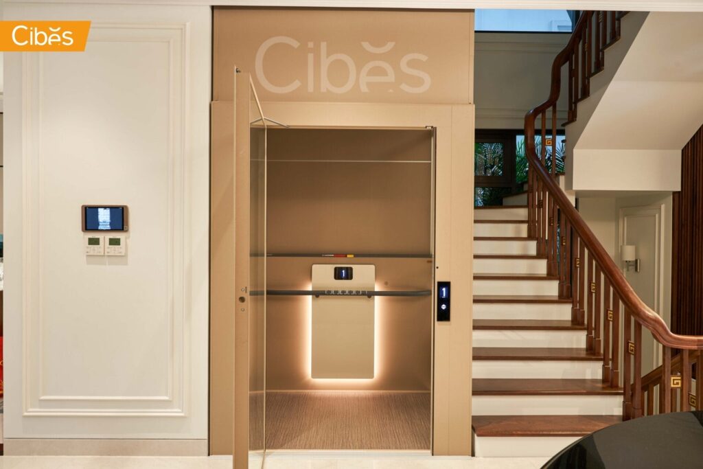 Cibes Air® Platform Home Lift for 5th floors with QUARTZ2