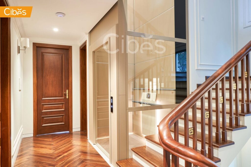 Cibes Air® Platform Home Lift for 5th floors with QUARTZ2