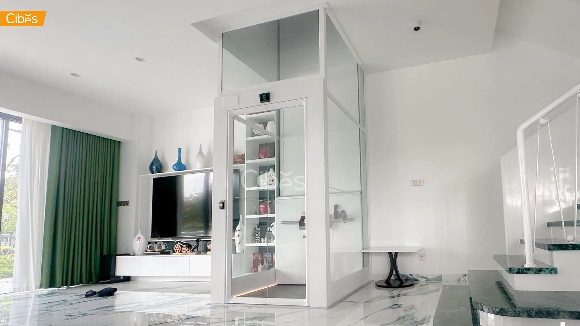 Through-floor installation