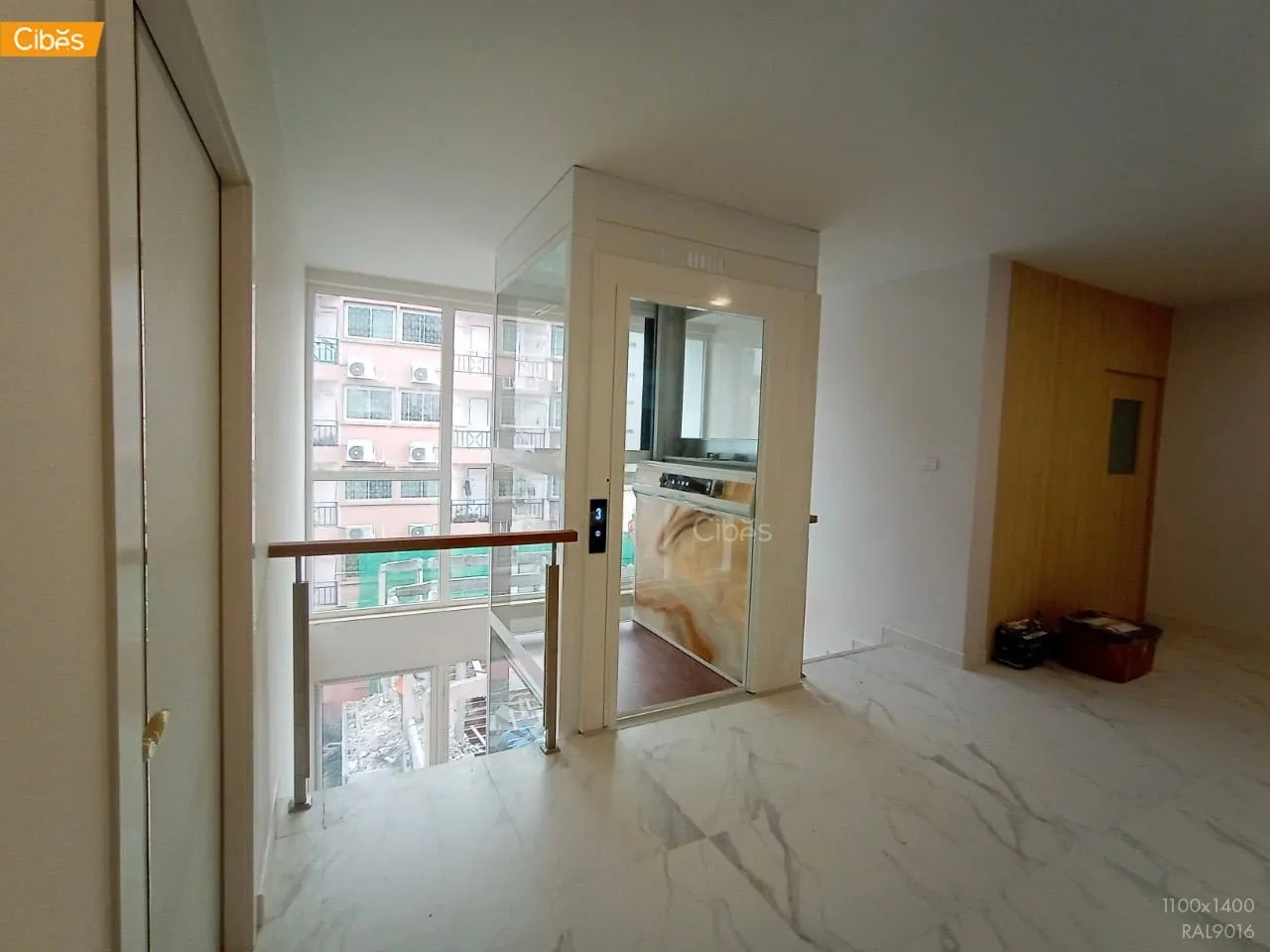 17 S ALL Cibeslift home elevator 1100x1400RAL9016wa8