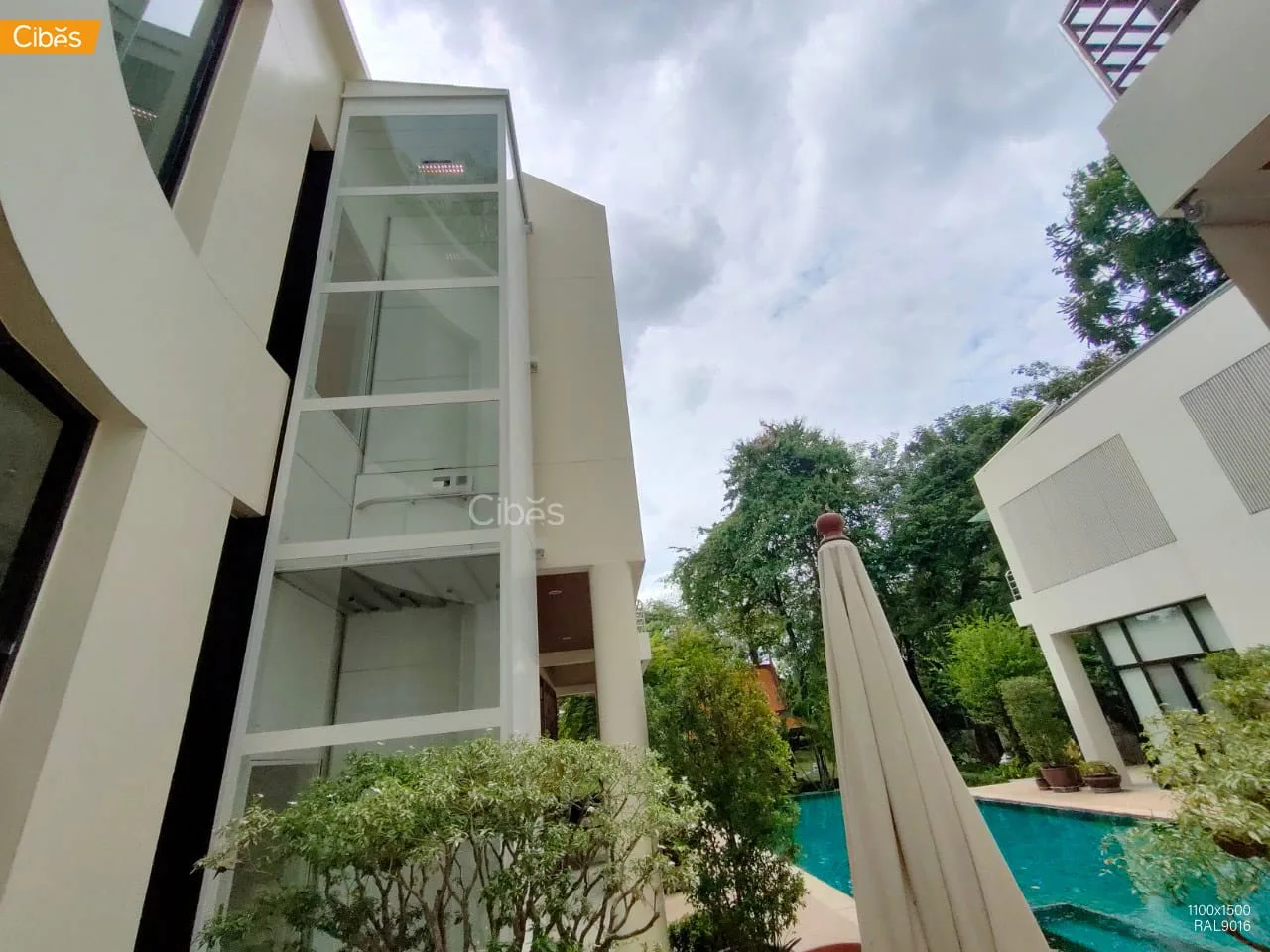 7 Chodthanawat cibes lift home elevator 1100x1500 RAL9016 tum4