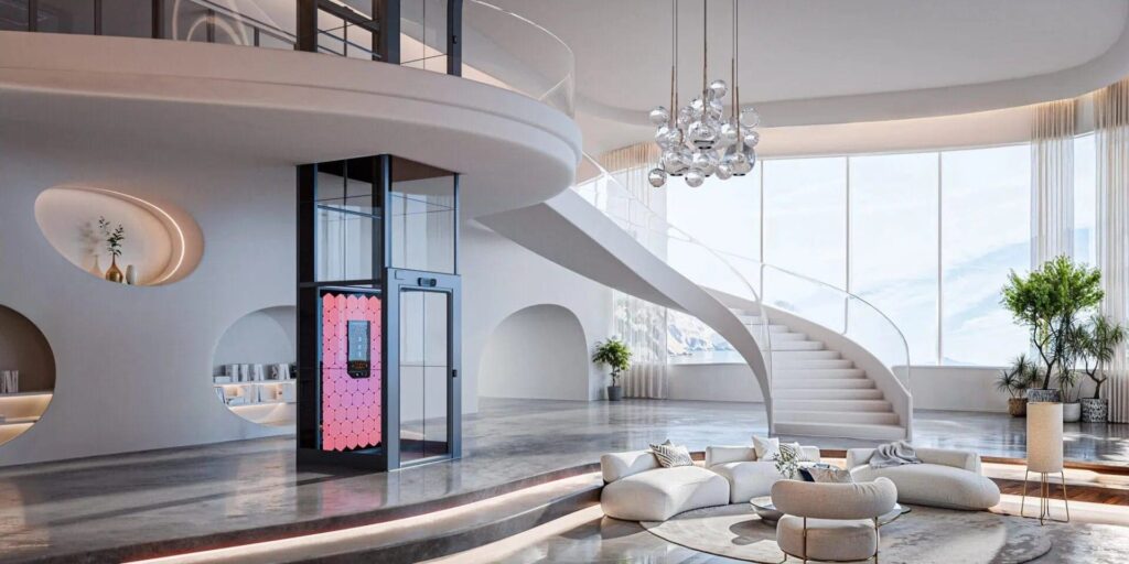 Kithara Lift ลิฟท์บ้านรุ่นใหม่ในเครือ Cibes Lift ที่ดีไซน์ล้ำสมัย เหมาะกับบ้านโมเดิร์นหรือ Penthouse
