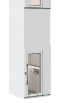 Cibes Uno home lift, size S, white shaft