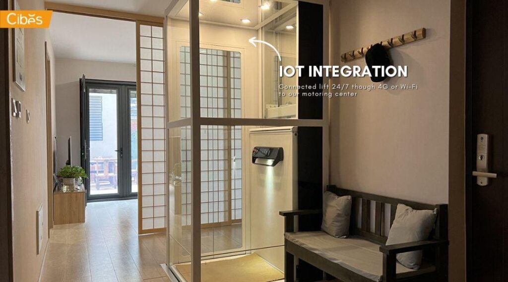 ลิฟท์บ้าน Cibes มาพร้อมกับ Function อัจฉริยะ IoT - Internet of Things