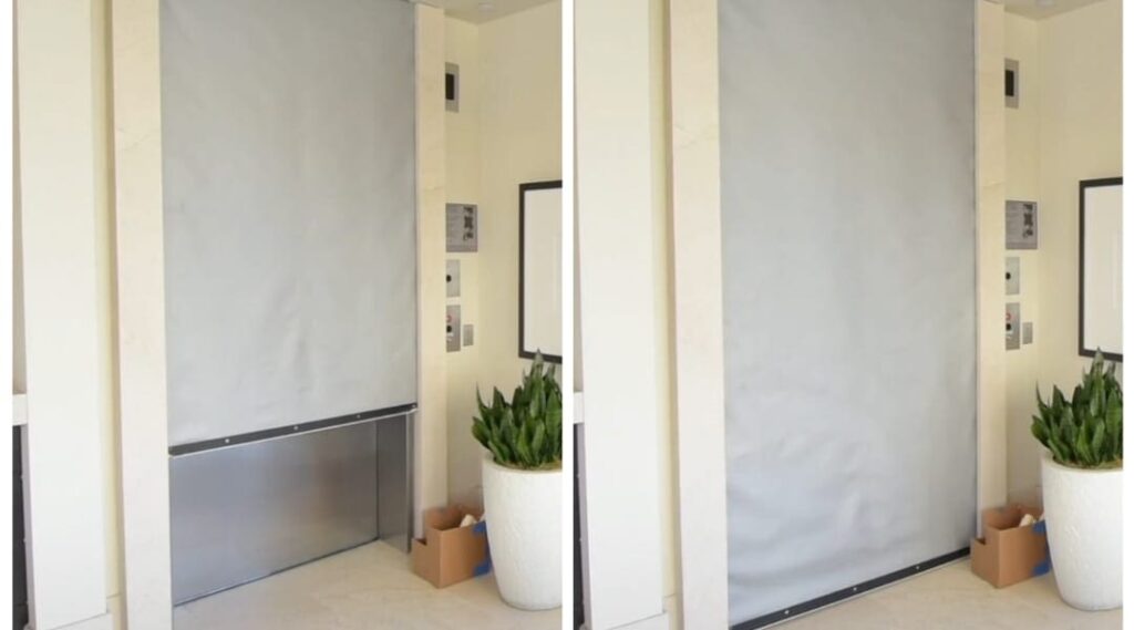 Curtain Doors is very specifications for use, We think it can not find this design in the Thailand
